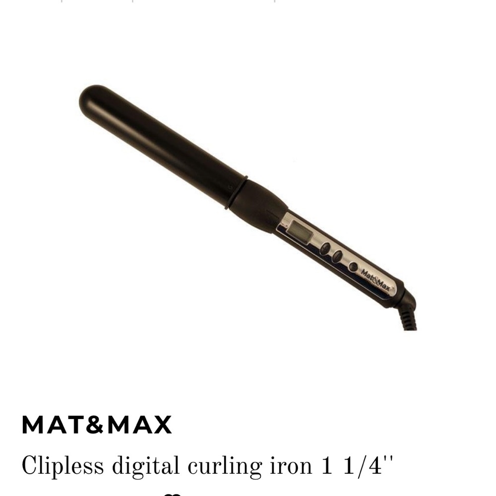 Mat & Max 1.25” curling wand. Brand new